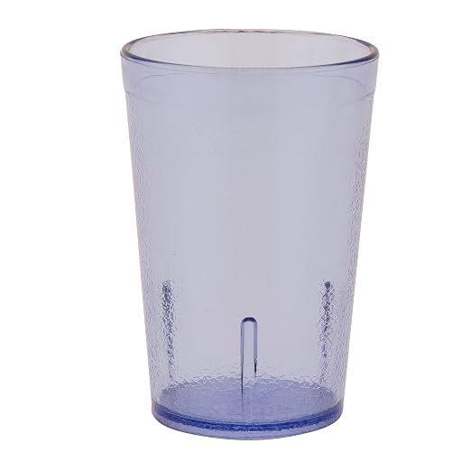 G.E.T. 6608-1-BL-EC Heavy-Duty Plastic Restaurant Tumblers, 8 Ounce, - Image 2