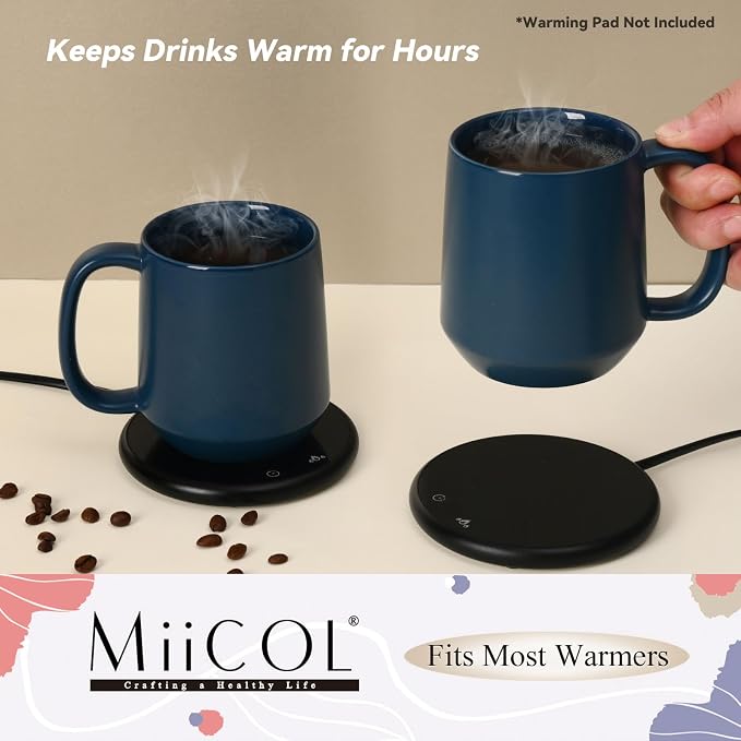 Miicol Ceramic Coffee Mug, 16 oz Large Coffee Cup, Tea Mug - Image 4
