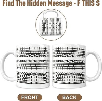 Fuck This Shit Coffee Mug, Secret Hidden Message Fuck This Shit Coffee Cup | - Image 3