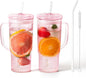 JunVpic Glass Tumbler, 24 oz Glass Cup by Junvpic