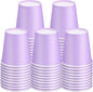 3 oz Disposable Paper Cups, 50 Pack Bathroom Cups Mouthwash Cups | Small Paper by Huaiid