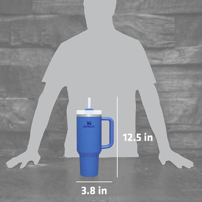 STANLEY Quencher H2.0 Flow State Tumbler, 40 oz, Iris | Handle and Straw | - Image 8