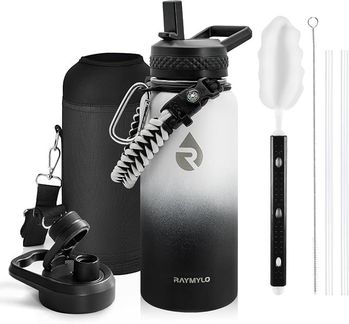 RAYMYLO Insulated Water Bottle 32 oz, Triple Wall Vacuum Stainless Steel | by RAYMYLO