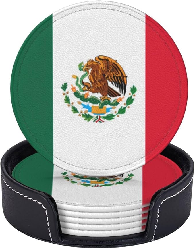 Mexican Flag Coasters for Drinks - Image 6