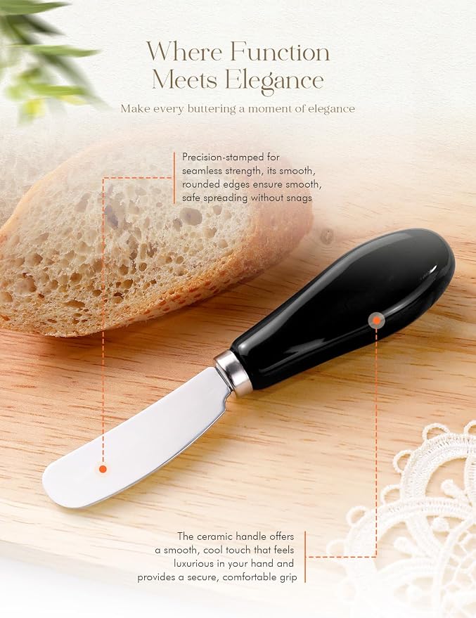 Stainless Steel Butter Spreader Knife 2 Pack - Image 2