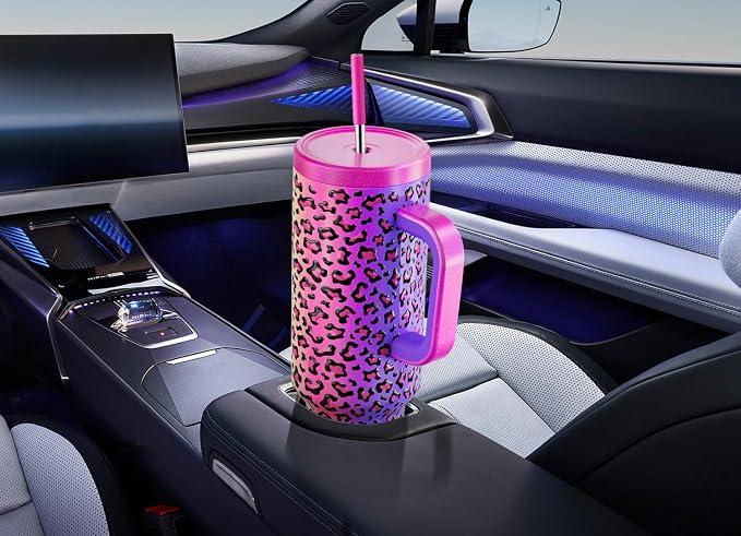 Meoky 50 oz Tumbler with Handle, Tumbler with Lid and Straw, Insulated - Image 7