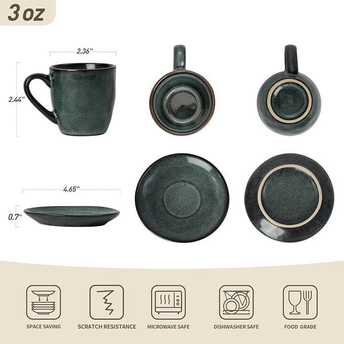 famiware Ocean Espresso Cups - Image 5