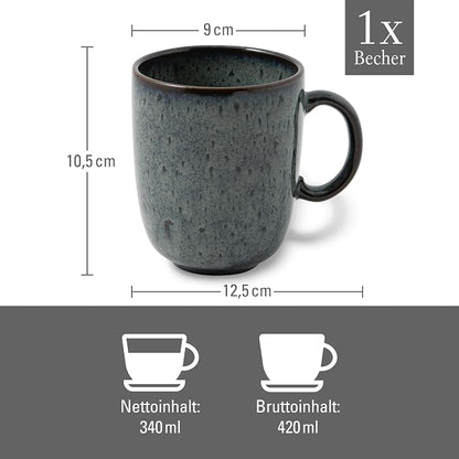 Villeroy & Boch – Lave Gris Mug - Image 4