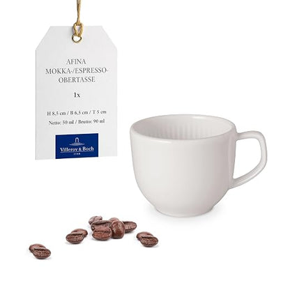 Villeroy & Boch Afina Petite Espresso Cup, Premium Porcelain, Made in Germany by Unknown