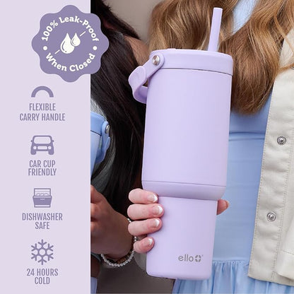Ello Oasis Go+ 26oz Insulated Stainless Steel Tumbler - Image 4