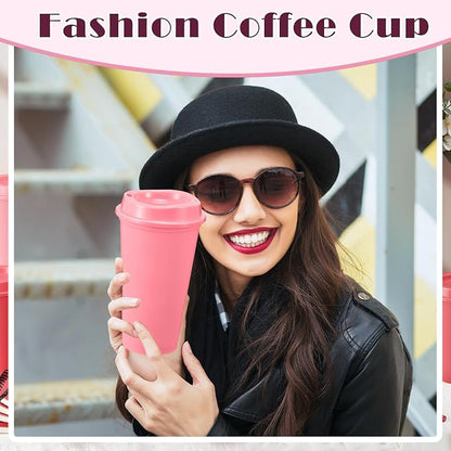 FillTouch 12 Pcs 16 oz Reusable Coffee Cups - Image 5