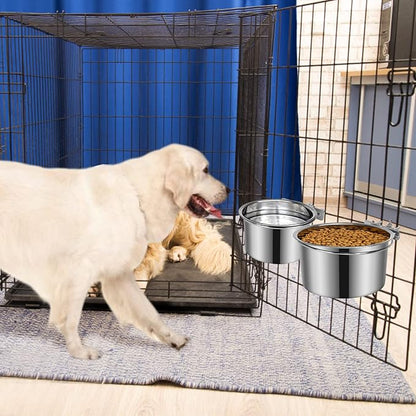 2 Pcs Large Dog Food Water Bowl - Image 7
