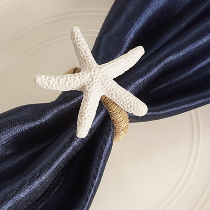 Starfish Napkin Rings Set of 12, Dinner Party, Theme Party, Coastal Table Decor - Image 7