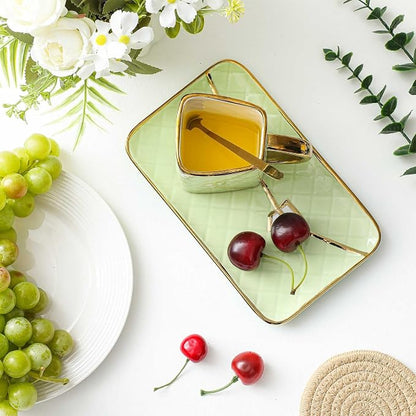 Zubebe 1 Set Coffee Mug Elegant Handbag Shaped Cup Modern Ceramic Purse Mug - Image 5