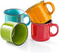 bestone Set of 4 Large Ceramic Mugs by BESTONE