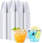 BYSNOW 300 Pack 9 oz Clear Plastic Cups, Disposable Plastic Cocktail Cups | by BYSNOW