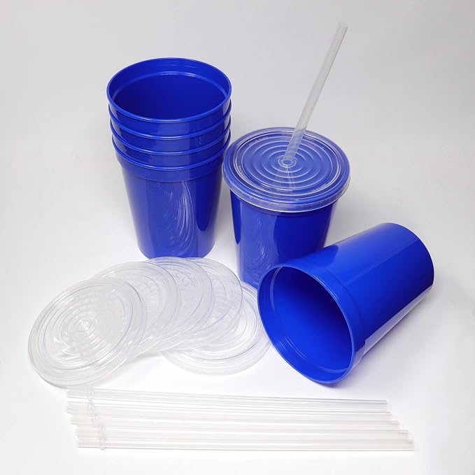 Rolling Sands 16 Oz. Reusable Plastic Stadium Cups - Image 4