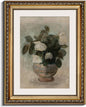 InSimSea Retro Gold Framed Wall Art, Home Room Rose Flower Vintage Wall Decor, Canvas Print Artwork, Farmhouse Country Decor, Antique Picture Frame Floral Paintings, 11x14 Inch