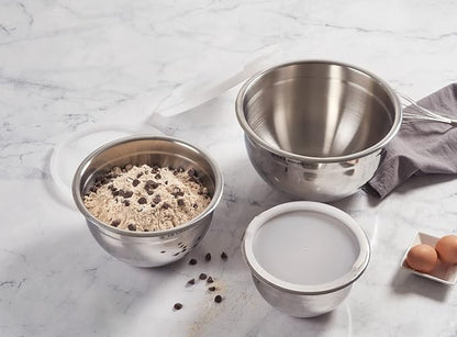 Le Creuset Stainless Steel Nested Mixing Bowls - Image 7
