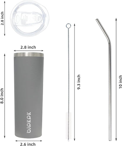 BJPKPK 20 oz Skinny Tumbler - Image 3