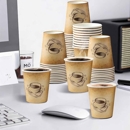 Clawsoff 200 Pack 10 oz Coffee Cups Disposable Paper Cups | Disposable Drinking - Image 7