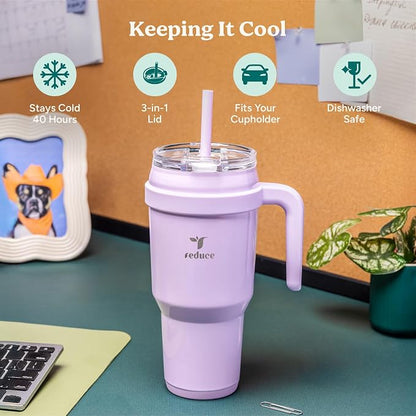 REDUCE 40 oz Stainless Steel Tumbler - Image 3