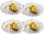 Glass Salad Bowl Irregular Lotus Flower Shape Serving Bowls, Mixing Nut Bowls by SYXLTSH