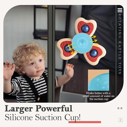 Suction Cup Spinner Airplane Travel Toys - Image 2