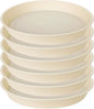 6 Pack of 10 inch Plant Saucer Blue, Heavy Duty Plastic Plant Saucer 10 inch by Bleuhome