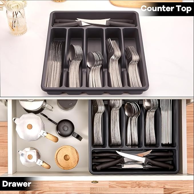 Pleafind 73-Piece Silverware Set - Image 6