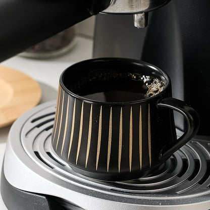 LUKA Ceramic Coffee Espresso Cups - Image 2