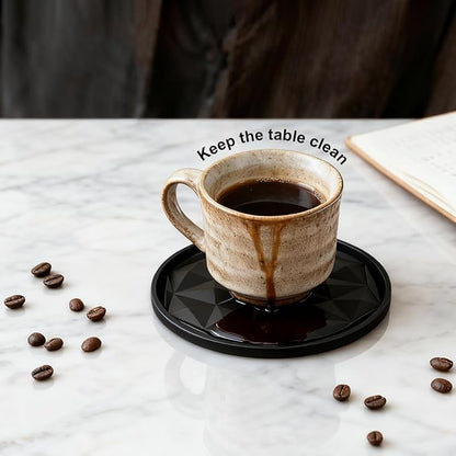 OIAHOMY 8 Pcs Coasters with Holder - Image 4