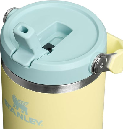 STANLEY IceFlow 2.0 Flip Straw Tumbler, 30 oz, Pomelo | Easy Carry Handle | - Image 2