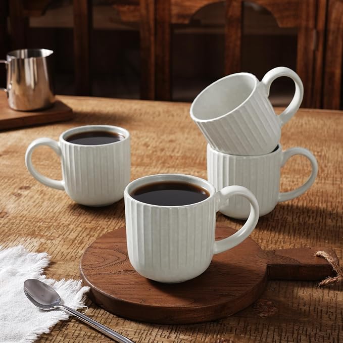 famiware Coffee Mugs Set of 4, Starlight 11 oz Mug Cup Set - Image 5