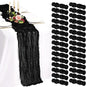 30 Pack Cheesecloth Table Runner 10FT Black Table Runner Boho Gauze Cheese by Showgeous