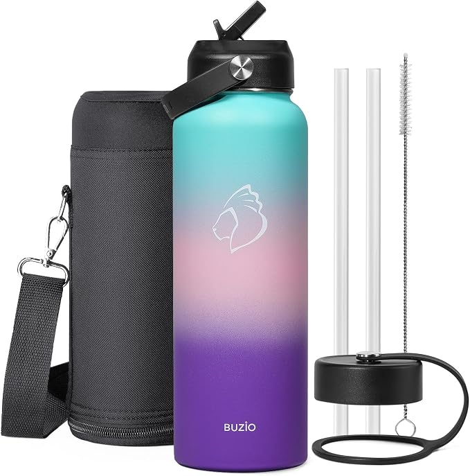 BUZIO Triple Wall Vacuum Water Bottle by BUZIO