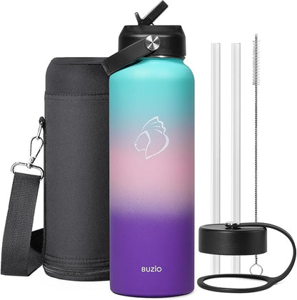 BUZIO Triple Wall Vacuum Water Bottle by BUZIO