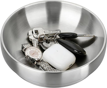 7.4 Inch Key Bowl for Entryway Table, Decorative Bowl for Keys | Key Dish Bowls by Unknown