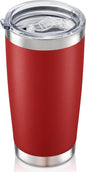 20 oz Tumbler with Lid Stainless Steel Insulated Tumblers, 1 Pack | Leak Proof by Unknown