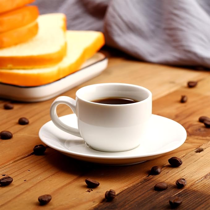 Maxdot 12 Set 2.7 OZ Porcelain Espresso Cups - Image 5