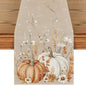 Artoid Mode 210 GSM Fall Table Runner 13x36 Inch Home Party Decor | Pumpkins by ArtoidMode
