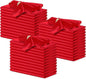P Pothuiny 50 Pcs Red Satin Napkins 17 x 17 Inch, Satin Cloth Napkins | Square by P+Pothuiny