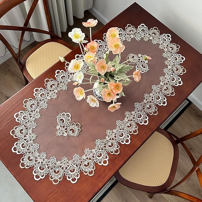 Bedside Tablecloth Lace Doilies - Image 3