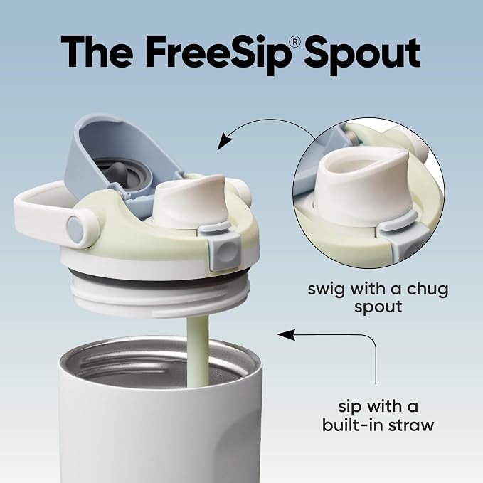 Owala FreeSip Sway Stainless Steel Water Bottle 40 oz Iced Breeze - Image 2