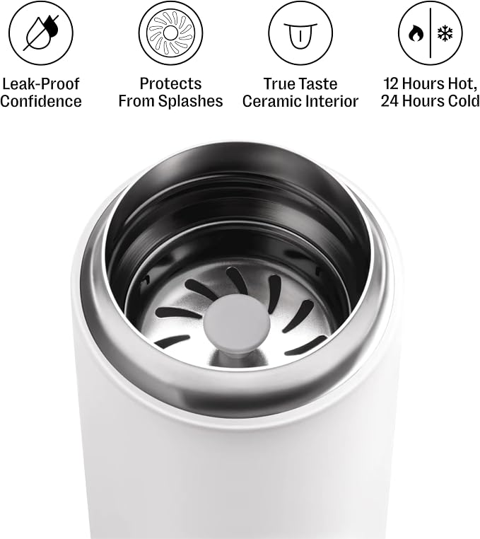 Fellow Carter Move 12oz Ceramic-Lined Coffee Travel Mug - Image 2