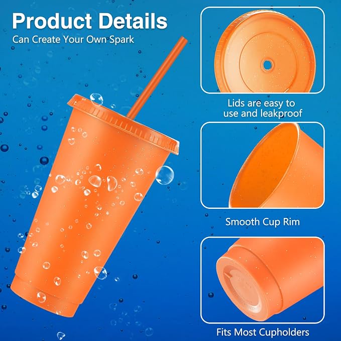 Amyhill 24 Pcs Reusable Cups - Image 3