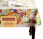 Maison d' Hermine Table Cloth Rectangle Table 100% Cotton 70 x 108 Inches Fall Tablecloth Reusable Everyday Use for Thanksgiving Christmas Decorations Dining Farmhouse Party (Lumina)