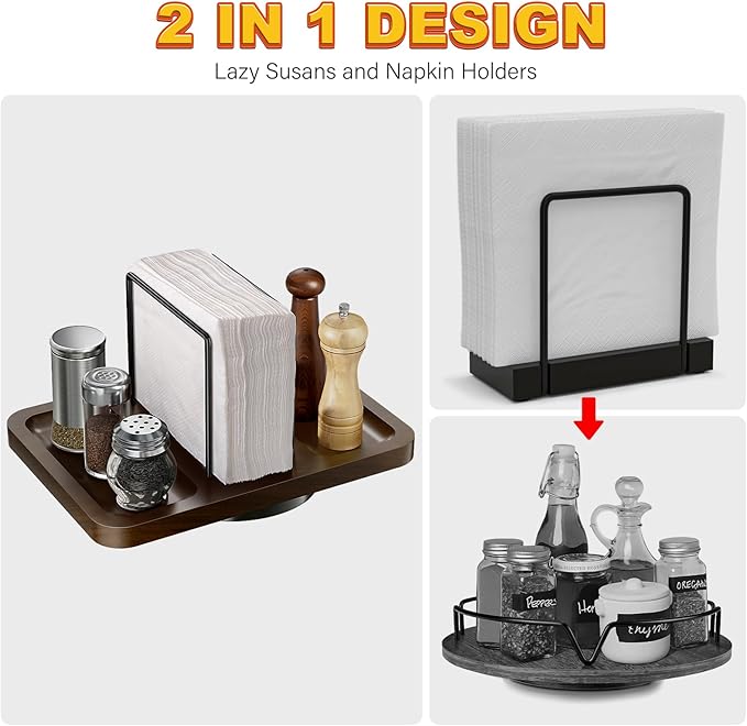 Rotating Napkin Holder for Table - Image 3