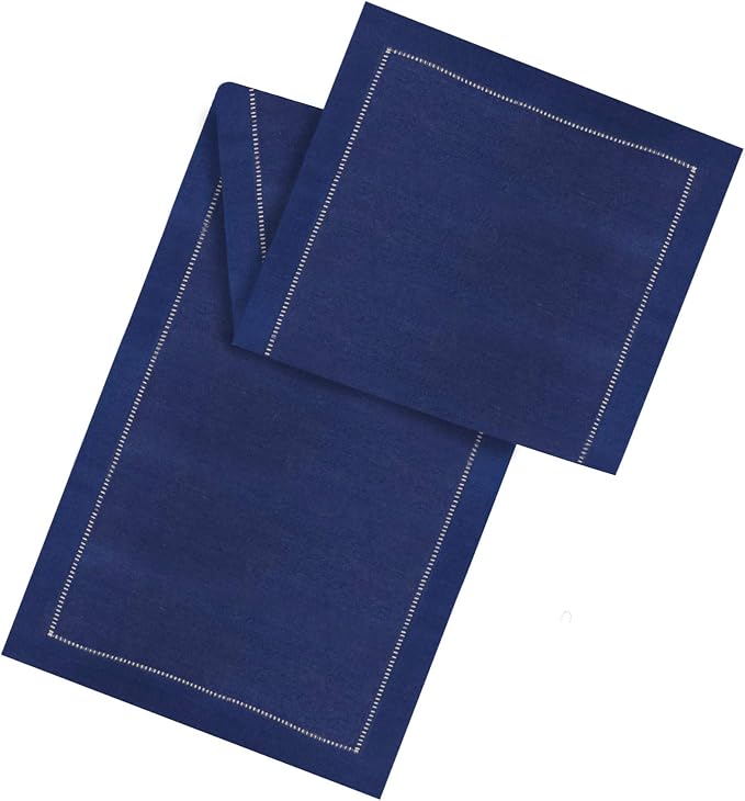 SARO LIFESTYLE Hemstitched Border Table Runner - Image 5