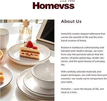 HomeVSS 20-Piece Dinnerware Set - Image 8